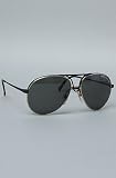 Vintage Eyewear The Porsche Design 5657 Sunglasses in Black & Gold,Sunglasses for Unisex