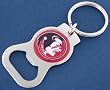 Florida State University Bottle Opener Keychain