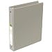Wilson Jones Basic Round Ring Binder, 1 1/2 Inch Capacity, 8.5 x 11 Inches, Gray (W368-34NM)