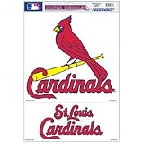 St. Louis Cardinals Removable Car Truck Window Wall Decal Set (2)