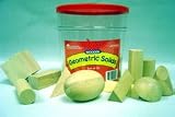 HARDWOOD GEOMETRIC SOLIDS 12-PK