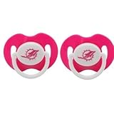 Miami Dolphins 2 pack Pink Pacifiers MLB licensed New in package by Baby Fanatic [並行輸入品]