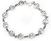 Sterling Silver OM Absolute Hindu Symbol Yoga Bracelet