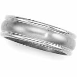 7mm Titanium Wedding Band Ring