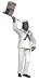 Patriotic African American Woman USA Navy Christmas Ornament #W9747