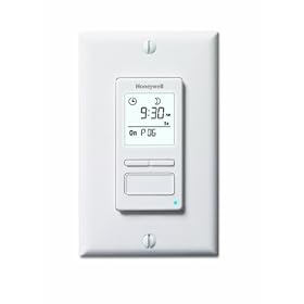 Honeywell Econoswitch RPLS740B 7-Day Solar Time Table Programmable Switch for Lights and Motors