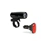 Blackburn Voyager 3.3 Bicycle Headlight and Mars 1.0 Taillight Combo Pack