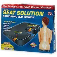 AS SEEN ON TV SESMC6 Seat Solution Orthopedic Seat Cushion by Ontel