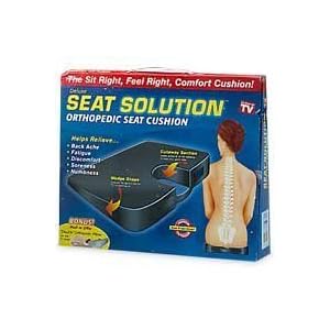AS SEEN ON TV SESMC6 Seat Solution Orthopedic Seat Cushion