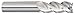 HPNF End Mill 3FL 1/4 .015 Radius
