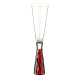 Review Artland  / Set of 2 Prescott Champagne Flutes - Red