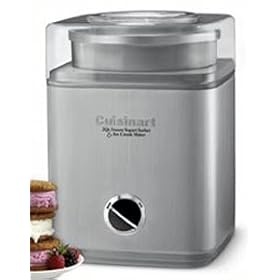 Cuisinart Pure IndulgenceTM 2 Qt. Ice Cream-frozen Yogurt & Sorbet Maker