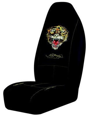 Ed Hardy by Christian Audigier Universal Auto Bucket Seat Cover Roaring Tiger Design
