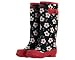 08 Tayberry Pink Daisy Funky Wellies Size 6