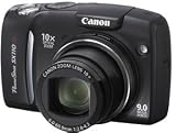 Canon Powershot SX110IS 9MP Digital Camera with 10x Optical Image Stabilized Zoom (Black)