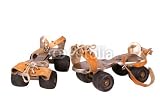 Wallmonkeys Peel and Stick Wall Decals - Vintage Skates - Removable Graphic
