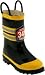 Western Chief Toddler/Little Kid FDUSA Rain Boot,Black/Yellow,8 M US Toddler