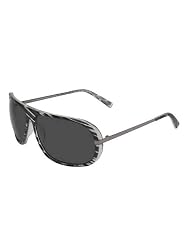 Calvin Klein CK 7257S 019 Black Stripe Sunglasses by Calvin Klein