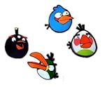 Angry Bird Stickers (Black/Green/Blue/White)