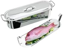 Horwood S/Steel 50cm Fish Poacher (10.7Ltr)