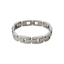 Men's Stainless Steel Polished Link Bracelet, 8.5"