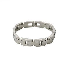 Men's Stainless Steel Polished Link Bracelet, 8.5