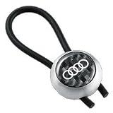Audi Carbon Fiber Key Tag (key chain)