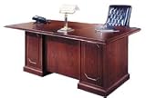 72 Double Pedestal Desk Without Center Drawer