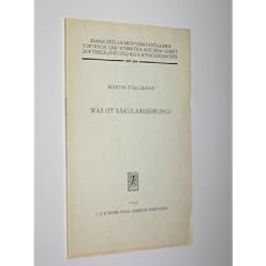 Stallmann, Martin: Was ist S�kularisierung? T�bingen, Mohr (Siebeck), 1960. Gr.-8�. 55 S. brosch.