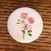 FLOWERS PINK ROSE BOUQUET #01 FLOWER DRAWER PULLS KNOBS