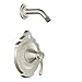 Moen T2502NHBN Vestige Single Handle PosiTemp Pressure Balanced Shower Trim, Brushed Nickel