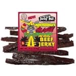 The Jerky Hut Montezuma's Rage Single Habanero Beef Jerky
