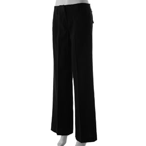 Larry Levine Flat Front Stretch Slacks