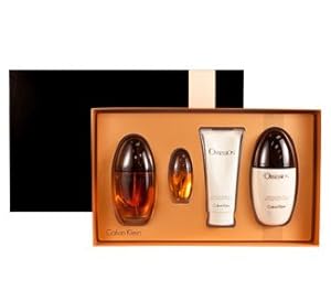 Calvin Klein Obsession Perfume Gift Set for Women 3.4 oz Eau De Parfum Spray