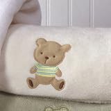Carter's Everyday Easy Blanket - Ecru Bear