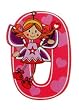 Self Adhesive Wooden Fairy Letter O by The Toy Workshop