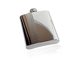 8oz Stainless Steel Metal Hip Flask