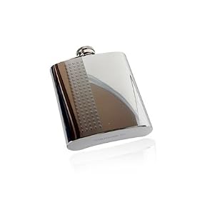8oz Stainless Steel Metal Hip Flask