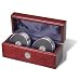 Fordham University - Silvertone Coaster Set of 6 with Case