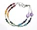 Jewelry : "Rainbow" Double Strand Bracelet, 7 1/2"