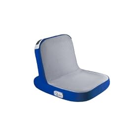 PYRAMAT PORTABLE/FOLDABLE AUDIO CHAIR G-FLEX GAME BOOSTER W/ ARX SPEAKERS BLUE - COMPATIBLE W/ PS2TM, PS3TM, XBOXTM, XBOX360TM, GAME CUBETM, NITENDO DSTM, PSPTM, IPODTM, TV, VCR, DVD, MP3