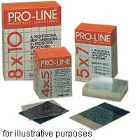 Archivalware 11 x 14" Archival Polypropylene Sleeves, Holds a Single 11x14 Frame, Pack of 100, Clear, Open Flap.