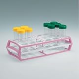 IMAGE OF Multirack for tubes 25-30mm, 18-Position, Yellow - 10/Case