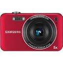 Samsung SL605 12.2 MP Digital Camera with 5X Optical Zoom and 2.7-Inch LCD Screen (Red)