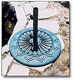 Classic Design 50 lb Umbrella Base-Black