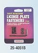 Superior 254051B License Plate Theft Resistant Fasteners