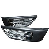 02-04 Honda CR-V OEM Style Chrome Fog Lights by Luminx Lighting