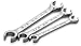 SK 383 SuperKrome 3 Piece 6 Point 3/8-Inch to 11/16-Inch Flare Nut Wrench Set