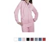 Bella - Ladies" Raglan Full-Zip Hooded Sweatshirt - 7007