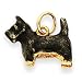 terrier33 - 14K Enameled Scottish Terrier Charm